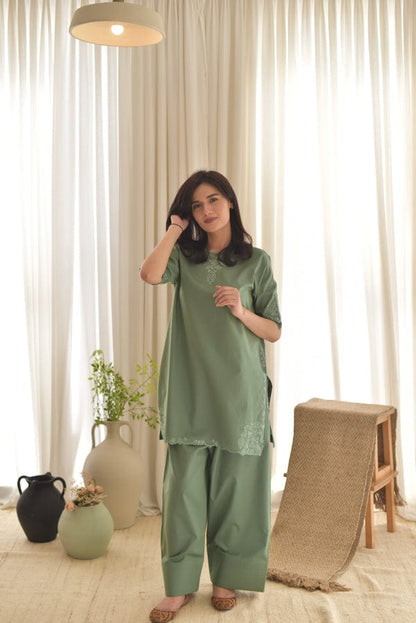 GREEN FARSHI SET